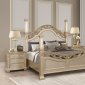 Valentina Bedroom Set 6Pc in Gold