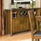 Walnut Finish Dining Set w/Rectangular Table