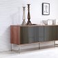 Cuadro Buffet in Walnut by Casabianca w/Mirrored Glass