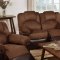 F6682 Motion Sofa in Chocolate Microfiber by Boss w/Options