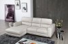 Crosby Sectional Sofa in Bone Leather by Beverly Hills