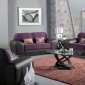 SM6062 Avdira Sofa in Fabric & Leatherette w/Options