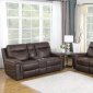 Wixom Power Sofa 603511PP in Brown by Coaster w/Options