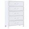 Anastasia Bedroom 224751 in Pearl White by Coaster w/Options