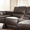 Blythe II Power Motion Sectional Sofa 9606AH-WD by Homelegance