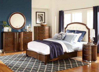 Zelda Bedroom 2238 in Cherry by Homelegance w/Options