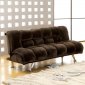 CM2904DB Marbelle Sofa Bed in Espresso Fabric w/Optional Chair