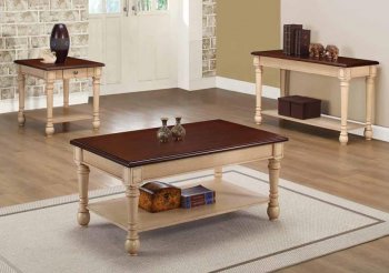 704418 Coffee Table 3Pc Set by Coaster w/Options [CRCT-704418]