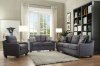 Cleavon II Sofa & Loveseat 53790 in Gray Linen by Acme w/Options