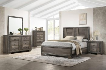 Janine Bedroom Set 5Pc 223551 in Gray by Coaster w/Options [CRBS-223551 Janine]