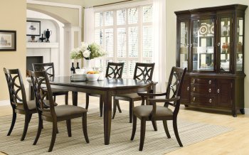 103531 Meredith Dining Table by Coaster w/Optional Items [CRDS-103531 Meredith]