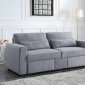 Rogyne Sofa 51895 in Gray Linen Fabric by Acme w/Storage