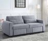 Rogyne Sofa 51895 in Gray Linen Fabric by Acme w/Storage