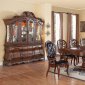 Cleopatra Dining Table 7Pc Set w/Optional Buffet with Hutch