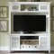 Summerhill TV Stand 442-ENT in Linen by Liberty w/Optional Hutch