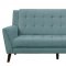 Broadview Sofa & Loveseat 9977FG in Fog Gray by Homelegance