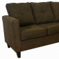 Java Fabric Elegant Modern Sectional Sofa