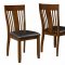 Abrams 106480 Dining Set 5Pc in Truffle by Coaster w/Options