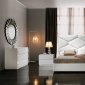 Martina LUX Bedroom in White by ESF w/Storage Bed & Options