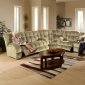 Putty Fabric Softie Modern Reclining Sofa w/Options