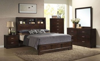 4233A Bedroom Set 5Pc in Walnut by Lifestyle w/Options [SFLLBS-4233A]