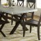 Keaton II Dining Table 5Pc Set 219-CD in Charcoal by Liberty