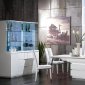 DT20-White Dining Table in High Gloss by Pantek w/Options