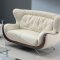 White Bonded Leather 7678 Sofa w/Optional Loveseat & Chair