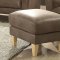 Naroryta Sofa & Loveseat 53730 in Light Brown by Acme w/Options