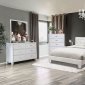 Velen CM7949WH 5Pc Bedroom Set in White w/Options