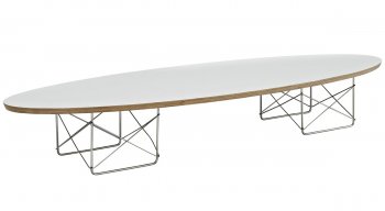 Surfboard Coffee Table in White by Modway [MWCT-Surfboard White]