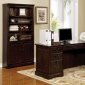 Tami Office Desk CM-DK6384 in Dark Walnut w/Options