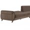 Cyristal Sectional Sofa Convertible in Fabric by Empire