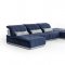 Daiquiri Modular Sectional Sofa in Blue & Grey Fabric by VIG