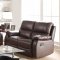 Enoch 52450 Motion Sofa in Dark Brown by Acme w/Options