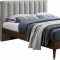 Vance Bed in Beige Velvet by Meridian w/Options