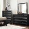 Zandra Bedroom 2262BK in Pearl Black by Homelegance w/Options