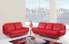 U4120 Sofa in Red Bonded Leather by Global Furniture USA