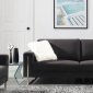 U8037 Sofa in Black Fabric by Global w/Options