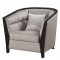 Zemocryss Chair 54237 in Beige Fabric by Acme