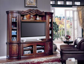 Cherry Traditional Kensington Space Saver Wall Unit [PHWU-KENSINGTON]