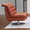 Astro Sofa in Pumpkin Leather by J&M w/Options