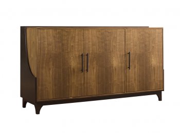 Izaac 3 Door Credenza in Toasted Pecan by NCFurniture [NFCA-C1722-PEC Izaac]