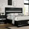 Chrissy 5Pc Bedroom Set CM7552BK in Black w/Options