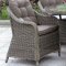 Canistota Outdoor Patio Table 5Pc Set CM-OT2220-47 in Gray