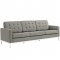 Loft EEI-2052-GRA Sofa in Granite Fabric by Modway w/Options