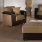 Vision Rainbow Dark Beige Sectional Sofa by Sunset w/Options