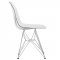 Cresco Set of 4 Dining Chairs CR19CL in Clear by LeisureMod