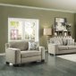 Gowan Sofa 8477NF in Beige Chenille by Homelegance w/Options