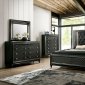 Demetria Bedroom CM7584 in Metallic Gray w/Options